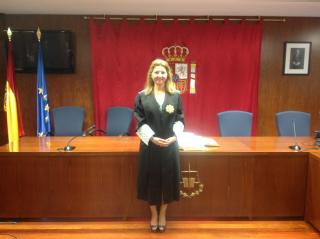 La juez María Boedo, destinada en el  Juzgado de Primera Instancia e Instrucción nº 1 de Aoiz, asciende a magistrada